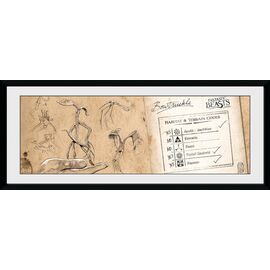 FANTASTIC BEASTS - Collector Print 30X75 - Bow Truckle