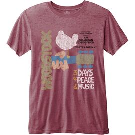 WOODSTOCK - T-Shirt RWC - Classic Vintage Poster (XXL)