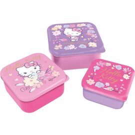 HELLO KITTY - Snack Boxes - 3 pcs