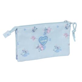 STITCH & ANGEL - Ohana - Tripple Pencil Case