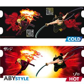ONE PIECE - Zoro & Sanji - Mug Heat Change 460ml