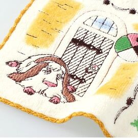 HOWL'S MOVING CASTLE - Townfolks of Castle - Mini Towel 25x25cm