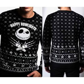 NBX - Jack 'Happy Howlidays" - Men Christmas Sweaters (M)