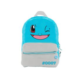 POKEMON - Squirtle - Fluffy Backpack '30x23x12cm'