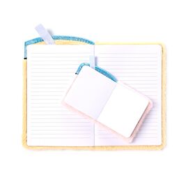 KAWAII - Boba the Bubble Tea - Premium Fluffy Notebook + 1 Mini