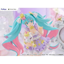 HATSUNE MIKU - Yumekawa Lavender - Statue Tenitol 21cm