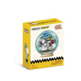 PEANUTS - Snow Drift - Wood Model Kit Globe Theater