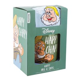 SNOW WHITE - Happy - Mug and Socks