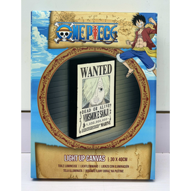 ONE PIECE - Sanji Wanted - Light Canvas 40X30 Cm