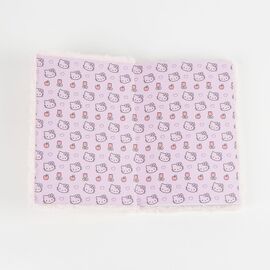 HELLO KITTY - Glitter - Premium Fur Notebook - Size A5