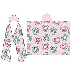 HELLO KITTY - Hooded Blanket 120x150cm
