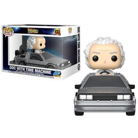 BACK TO THE FUTURE - POP Ride DLX N° 133 - Doc with Time Machine