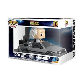 BACK TO THE FUTURE - POP Ride DLX N° 133 - Doc with Time Machine