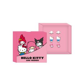 HELLO KITTY & Friends - 3 Pairs of Studs Earrings