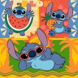 LILO & STITCH - Aloha! - 3 Puzzle 49P