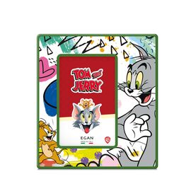 LOONEY TOONS - Ceramic Photo Frame 20x18cm - Tom & Jerry