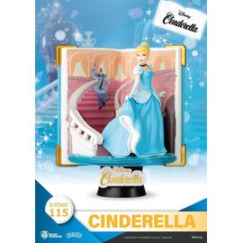 DISNEY - Cinderella - Statue D-Stage Book Series Diorama PVC 13cm