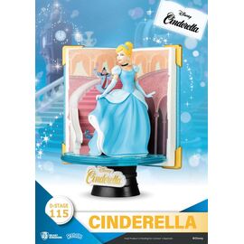 DISNEY - Cinderella - Statue D-Stage Book Series Diorama PVC 13cm