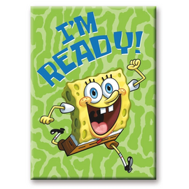 SPONGEBOB SQUAREPANTS - I'm Ready - Magnet 6.3x8.9cm