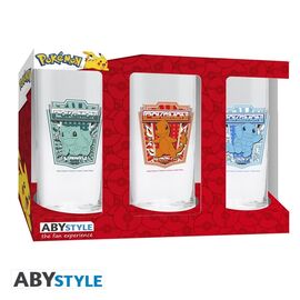 POKEMON - 3 Glasses Set