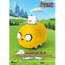 ADVENTURE TIME - Jake's Tummy Pull Black Car -Set 6 Fig. Blind Box 5cm
