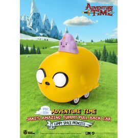 ADVENTURE TIME - Jake's Tummy Pull Black Car -Set 6 Fig. Blind Box 5cm