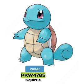 POKEMON - Squirtle W18 - Plush 30cm