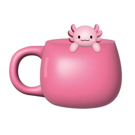 KAWAII - Axolutely - Ceramic Mug with Charm
