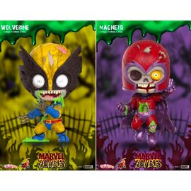 MARVEL - Cosbaby - Wave 1 - Wolverine & Magneto Zombies Set