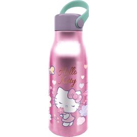 HELLO KITTY - Aluminium Bottle with Handle - 760ml