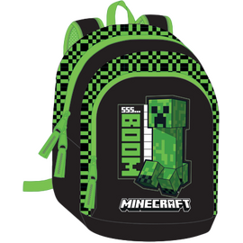 MINECRAFT - Boom - 2 Compartiments BackPack '38x28x16cm'