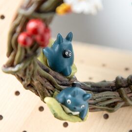 MY NEIGHBOR TOTORO - Flower garland - Mirror 6x19x18cm
