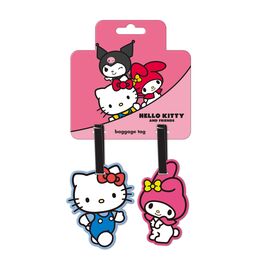 HELLO KITTY & MELODY - Luggage Tag Set - 2 Pc.