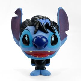 STITCH - Elvis Singer - Bhunny Flocked Vinyl Figure - 10cm