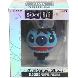 STITCH - Elvis Singer - Bhunny Flocked Vinyl Figure - 10cm