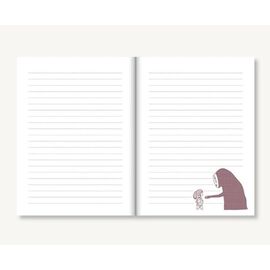 SPIRITED AWAY - No Face - Plush Journal 16.1x21.6x2.9cm