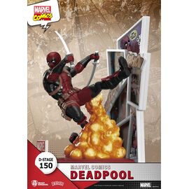 MARVEL - Deadpool - Diorama D-Stage 16cm