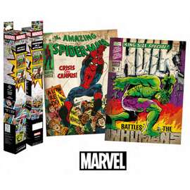 MARVEL - Spider-Man & Hulk - 2 Posters 52 x 38cm Set