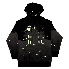 DISNEY - Haunted Mansion - Hoodie Unisex Loungefly (S)