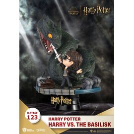HARRY POTTER - VS the Basilisk - Statue D-Stage Diorama PVC 16cm