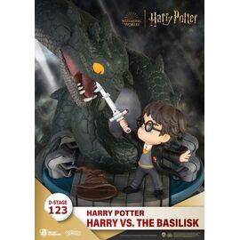 HARRY POTTER - VS the Basilisk - Statue D-Stage Diorama PVC 16cm