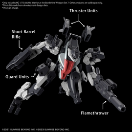 AMAIM - HG 1/72 AMAIM Weapon Set 7 - Model Kit