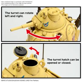 SAND LAND - 1/35 Sand Land Tank 104 - Model Kit