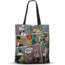 LOONEY TUNES to Hogwarts - Premium Tote Bag '40x33x1cm'