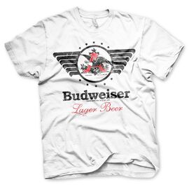 BEER - Budweiser Vintage Eagle - T-Shirt - (S)