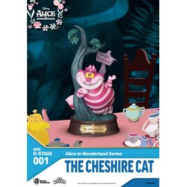 DISNEY - The Cheshire Cat - Statue Mini Diorama 10cm