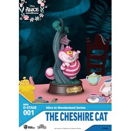 DISNEY - The Cheshire Cat - Statue Mini Diorama 10cm