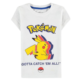 POKEMON - Pika Silhouette - Girls T-Shirt (146/152)