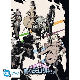 MY HERO ACADEMIA - Héros / Villains - Set 2 posters '52x38'