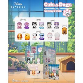 DISNEY - Cats & Dogs Gummy Series - Figurine Blind Box 3.4cm